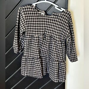 Zara girls plaid dress. Size 12-18month. Great condition!
